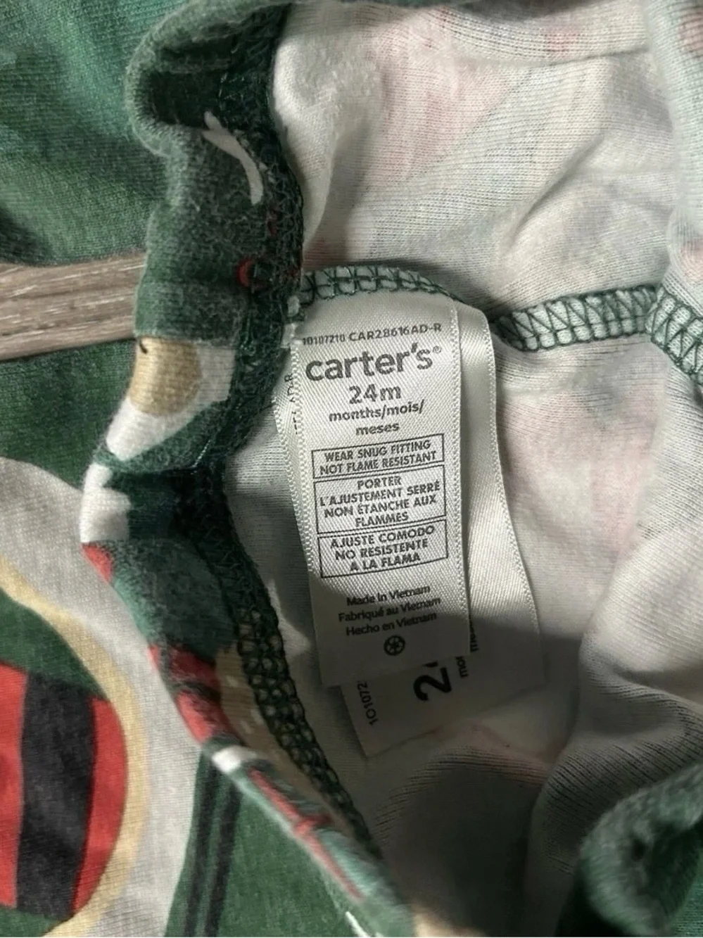 Toddler Christmas Lot Pajamas Long Sleeve Shirts Size 18-24 Months 2T
